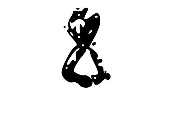 Decaying Rotten Mono Numbers 8: A Unique Craft and Graphics Asset