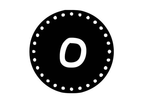 Enhancing Visuals with Mono Minted Gold Coin Letter SVG O