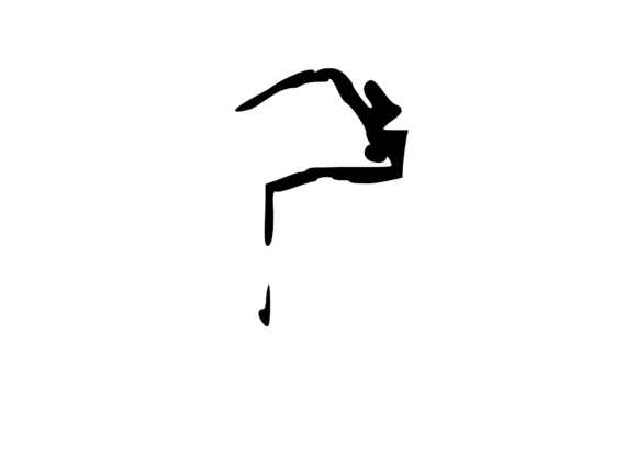 High Tek Grunge Mono Symbol: A Versatile Graphics and Crafts Asset
