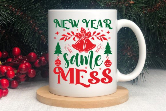 New Year Same Mess: A Fresh Take on Holiday Embroidery