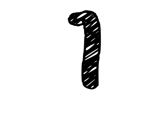 Rough and Messy Scribbled Mono 1: A Bold Graphics Choice for Crafts