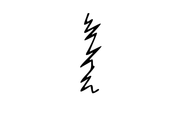 Zapped Comic Shocked Mono Letters I: Graphics & Crafts